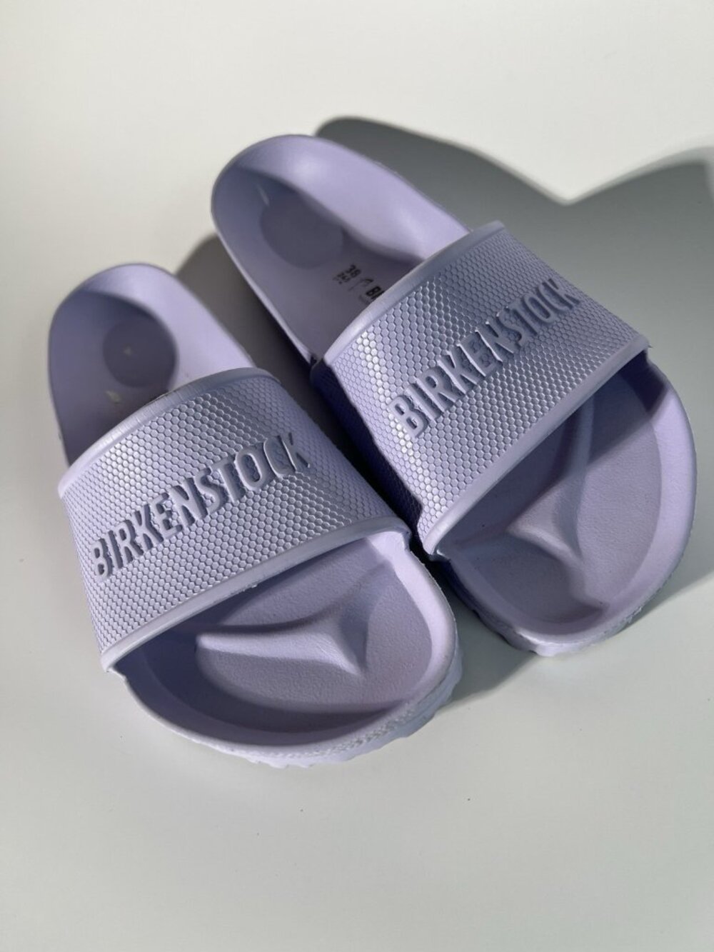 Birkenstock Barbados Purple Fog EVA Size 38 / Sz7 - Picture 10 of 14